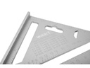 Aliuminis mat. trikampis 185 mm