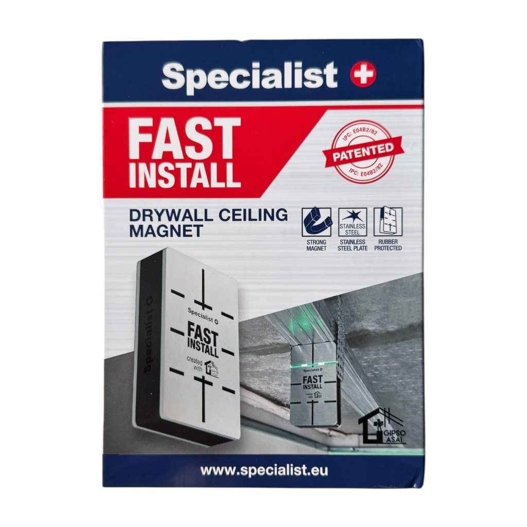 Magnetas profiliams Specialist+ „Fast Install“