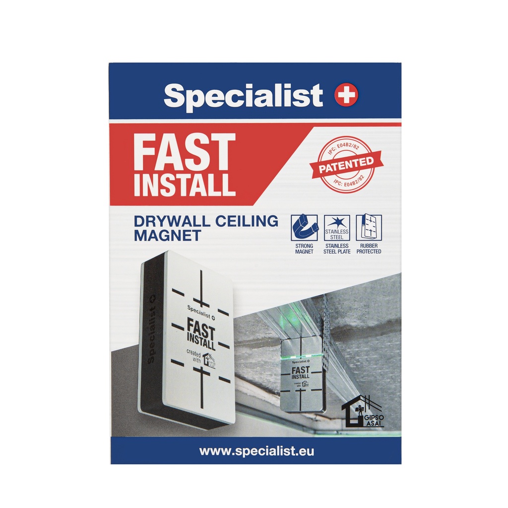 Magnetas profiliams Specialist+ „Fast Install“