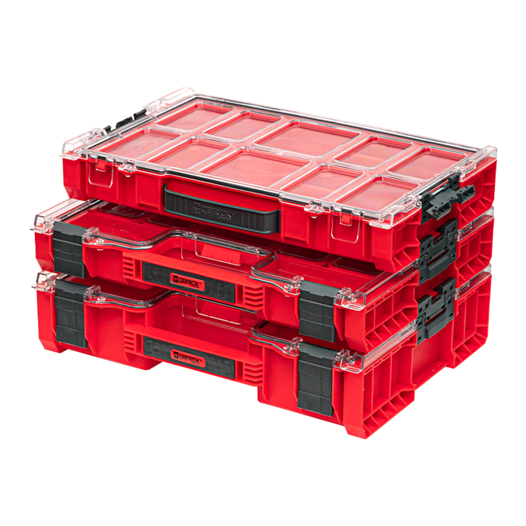 QBRICK PRO smulkmenų dėtuvė 100 RED  