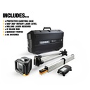 360º Rotary Laser Level Kit + Rolling Laser Receiver