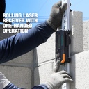 360º Rotary Laser Level Kit + Rolling Laser Receiver