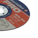 SPECIALIST+ metalo pj.diskas PRO, 125x1x22 mm