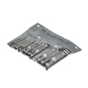 Skylių pramušėjų rinkinys, FASTER TOOLS, 6 vnt.