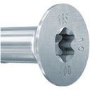 Betonsraigtis kūgine galva UltraCut FBS II 8x90 SK, Fischer 50 vnt. 