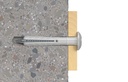 Kalamas kaištis su borteliu Hammerfix N 8x40/7 P, Fischer 50 vnt.