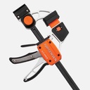 Aliuminis spaustuvas medium duty su jėgos matuokliu 450 mm., Pony Jorgensen