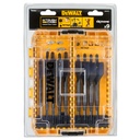 Plunksninių grąžtų rinkinys EXTREME, DeWALT 9 vnt.