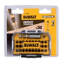 Antgaliukų komplektas DT70523T EXTREME, DeWALT 32 vnt.