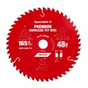SPECIALIST+ pjovimo diskas Cordless 165x48Tx20mm