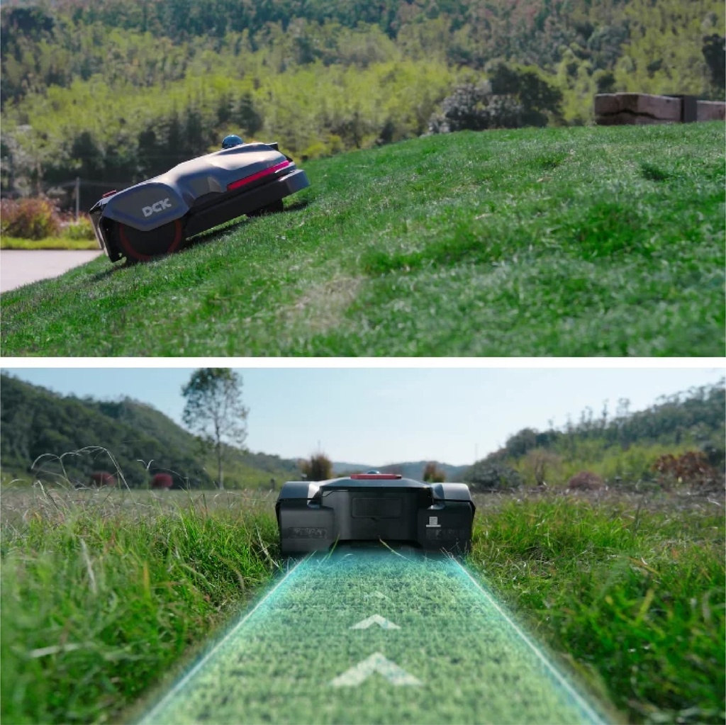 Robotas - žoliapjovė II 2000 m² 4G be laido, DCK