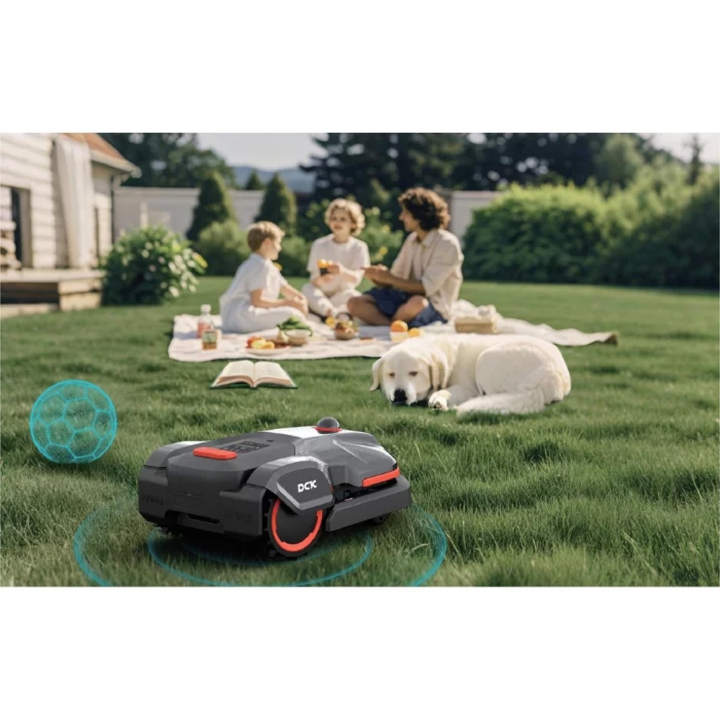 Robotas - žoliapjovė II 2000 m² 4G be laido, DCK