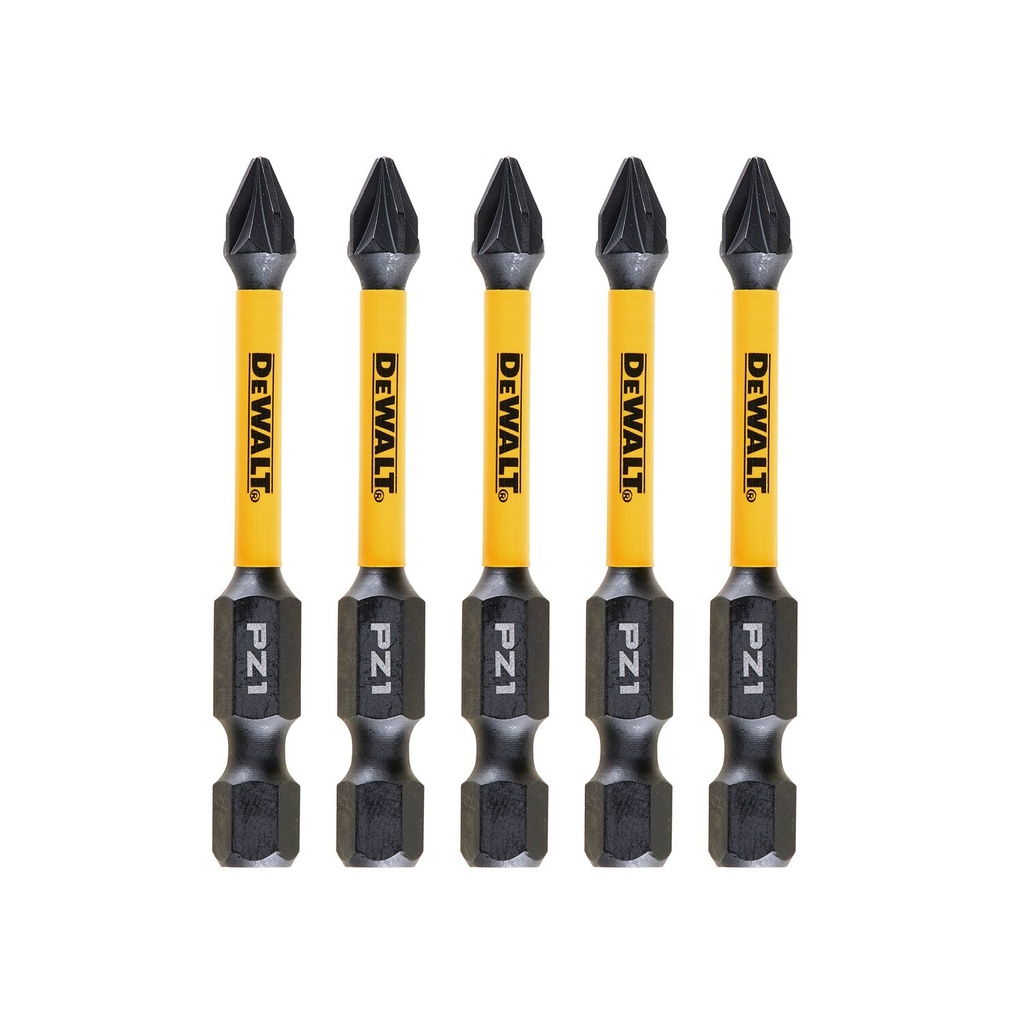 Sukimo antgaliukai FLEXTORQ PZ1, 57 mm, DeWALT, 5 vnt.