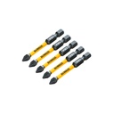 Sukimo antgaliukai FLEXTORQ PZ1, 57 mm, DeWALT, 5 vnt.
