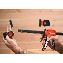 Aliuminis spaustuvas medium duty su jėgos matuokliu 150 mm. , Pony Jorgensen (4).webp