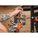 Aliuminis spaustuvas medium duty su jėgos matuokliu 150 mm. , Pony Jorgensen (3).webp