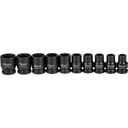 Set of impact sockets C4020, 10 pcs.