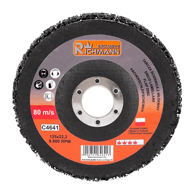 NON-WOVEN NYLON DISC 125MM