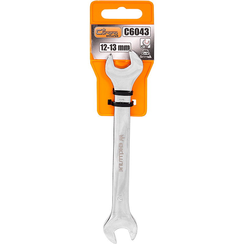 DOUBLE OPEN END SPANNER POLISHED 8x10 MM