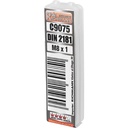 Peene keermega kruvikraan M8 x 1 mm 2 tk.