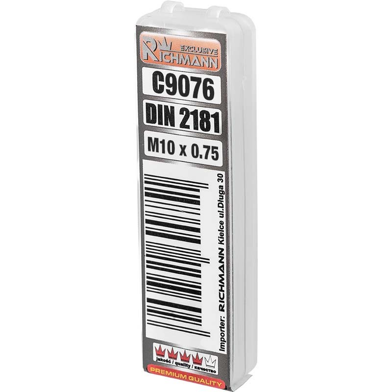 Peene keermega kruvikraan M10 x 0,75 mm 2 tk.