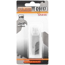 Painutatud trapetsikujuline tera Richmann 10 tk.