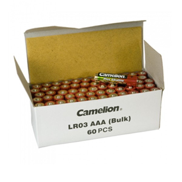 Elements Alkaline, AAA, LR03, CAMELION, 60 pcs.