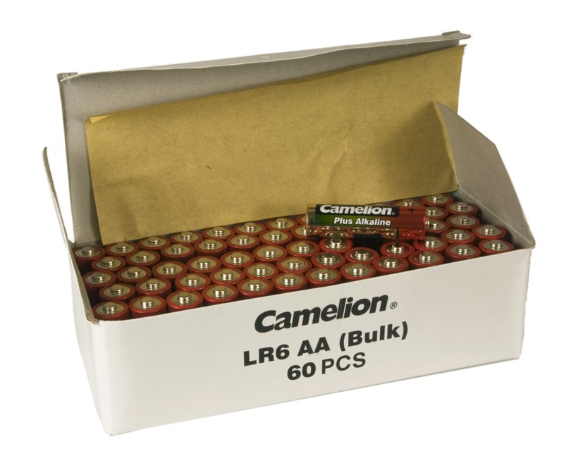 Elements Alkaline, AA, LR06, CAMELION, 60 pcs.