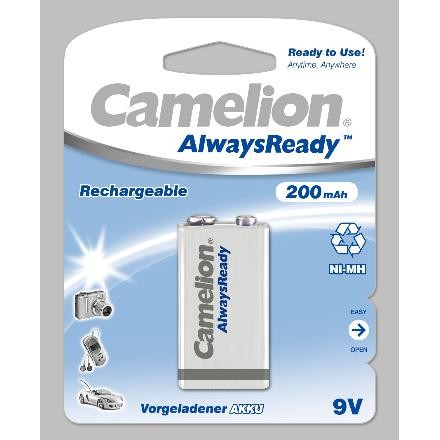 Laetav patarei Krona, 9V, 200 mAh, CAMELION, 1 tk