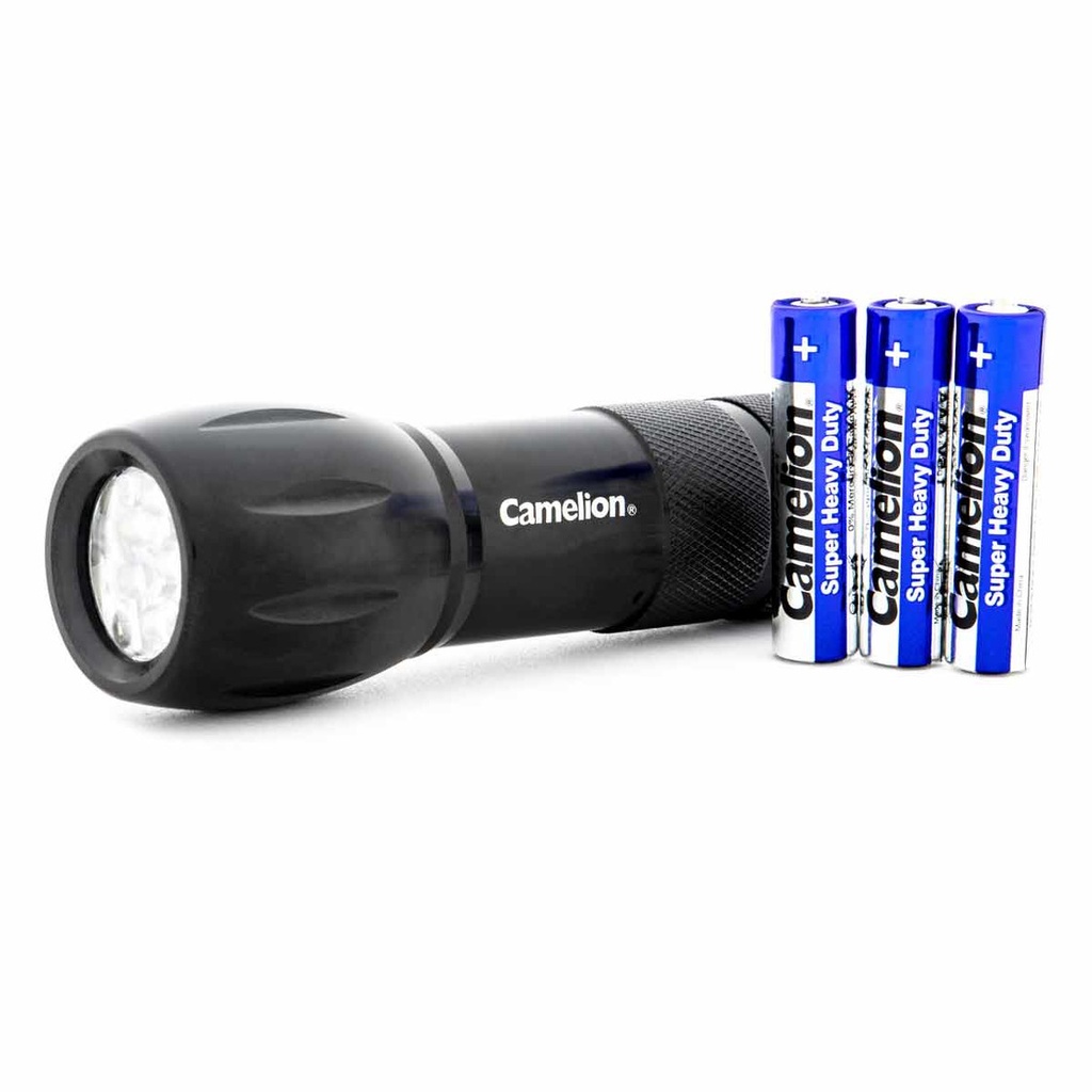 Taskulamp 9 LED CT-4004, 45lm, 3xAAA, CAMELION