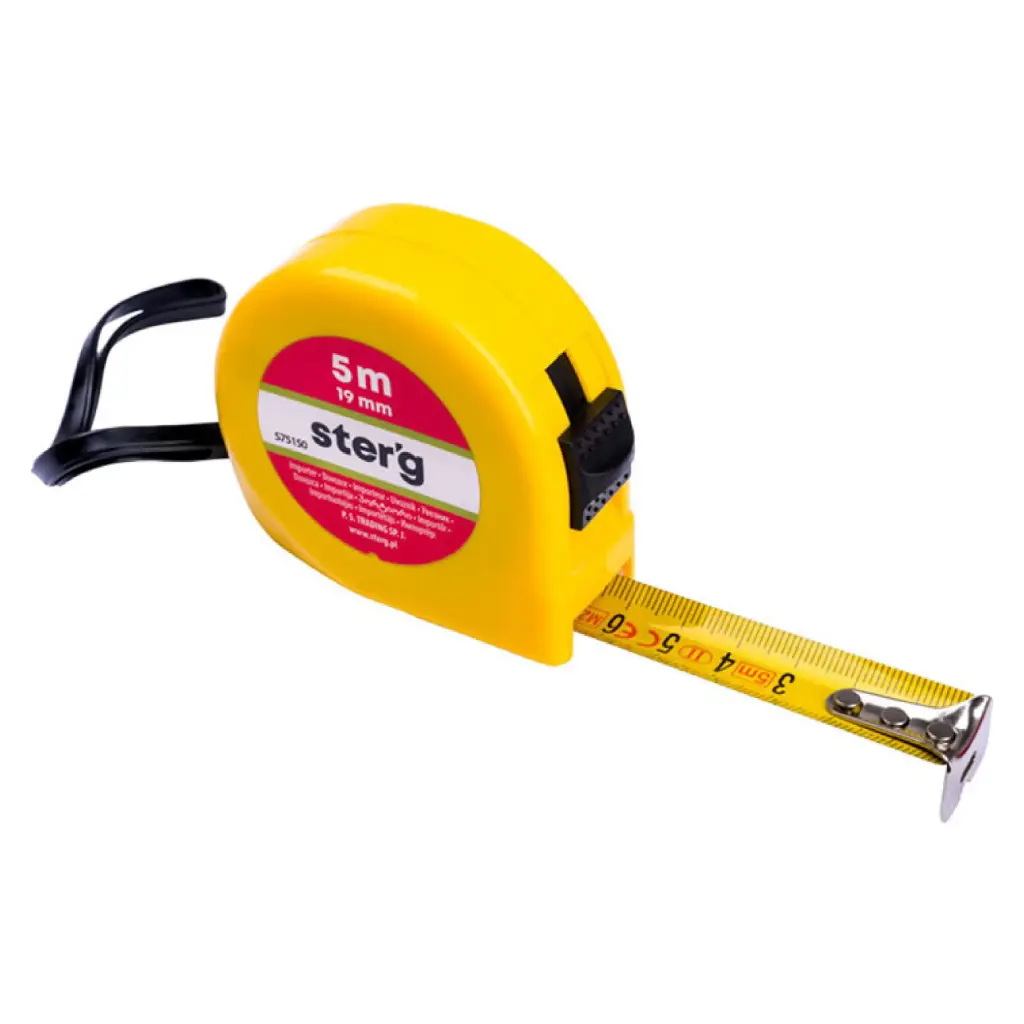 Measuring tape 5 m x 19 mm, STER'G