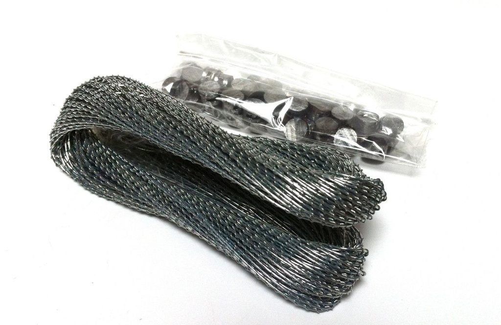 40 cm traat ja tinaplommid, 50 tk