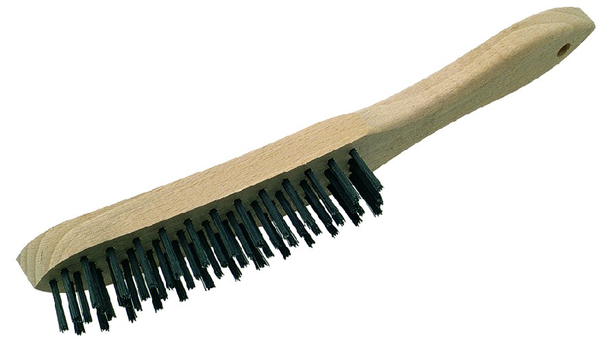 Wire brush, 5-row