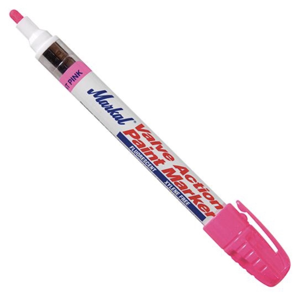 Markal fluorestseeruv marker värvimarker Valve-Action, roosa