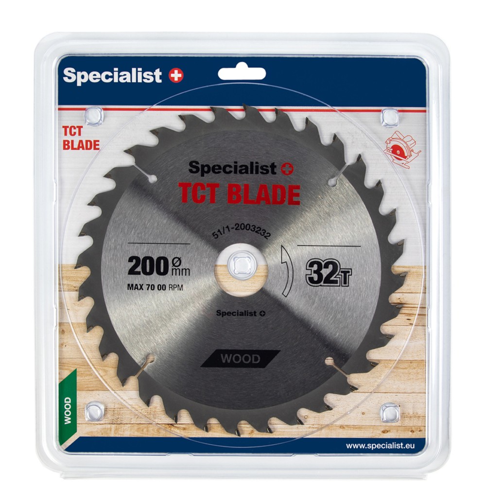 SPECIALIST+ TCT blade, 200x32Tx32 mm