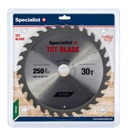SPECIALIST+ TCT blade, 250x30Tx32 mm