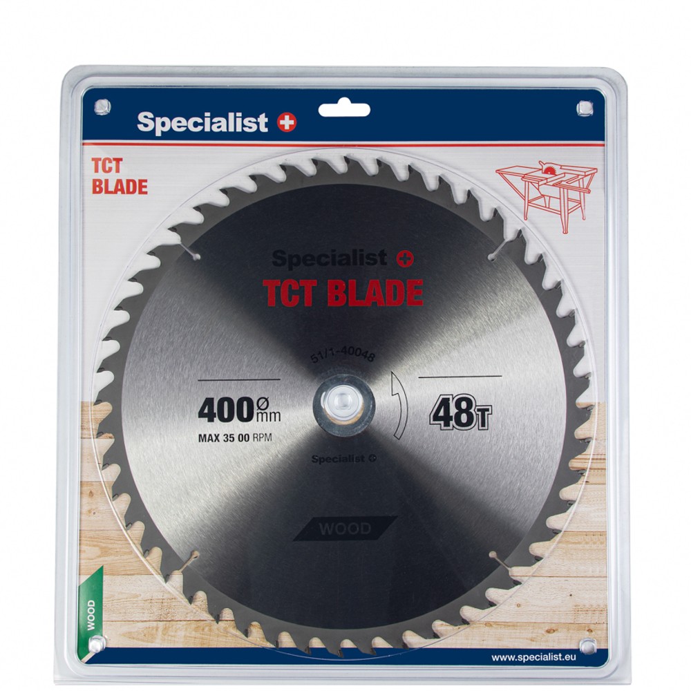 SPECIALIST+ TCT blade, 400x48Tx50 mm