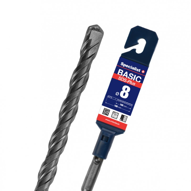 SPECIALIST+ SDS+ hammer drill bit BASIC, 8x100/160 mm