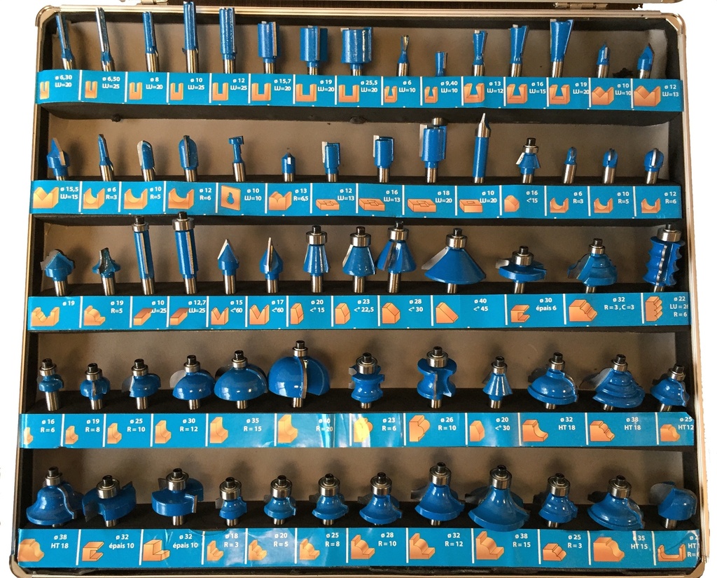 Router bits 66