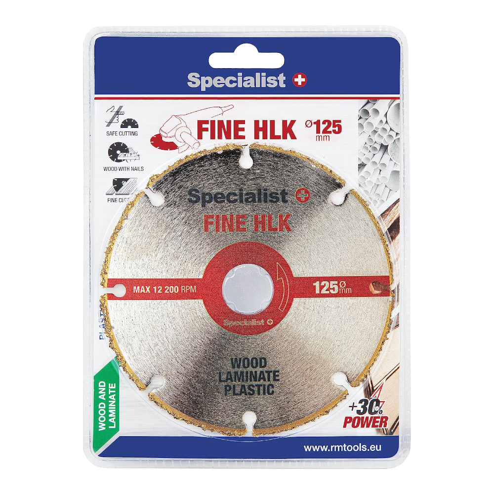 SPECIALIST+ lõikeketas FINE HLK, 125 mm