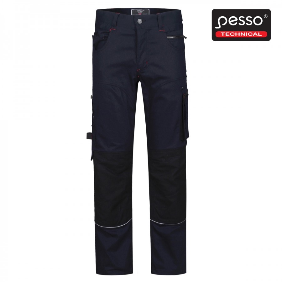 Workwear Trousers Pesso Twill Stretch 215, navy C48