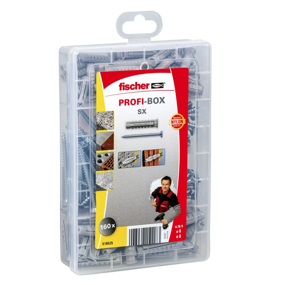 Rinkinys SX PROFI-BOX 160 vnt.