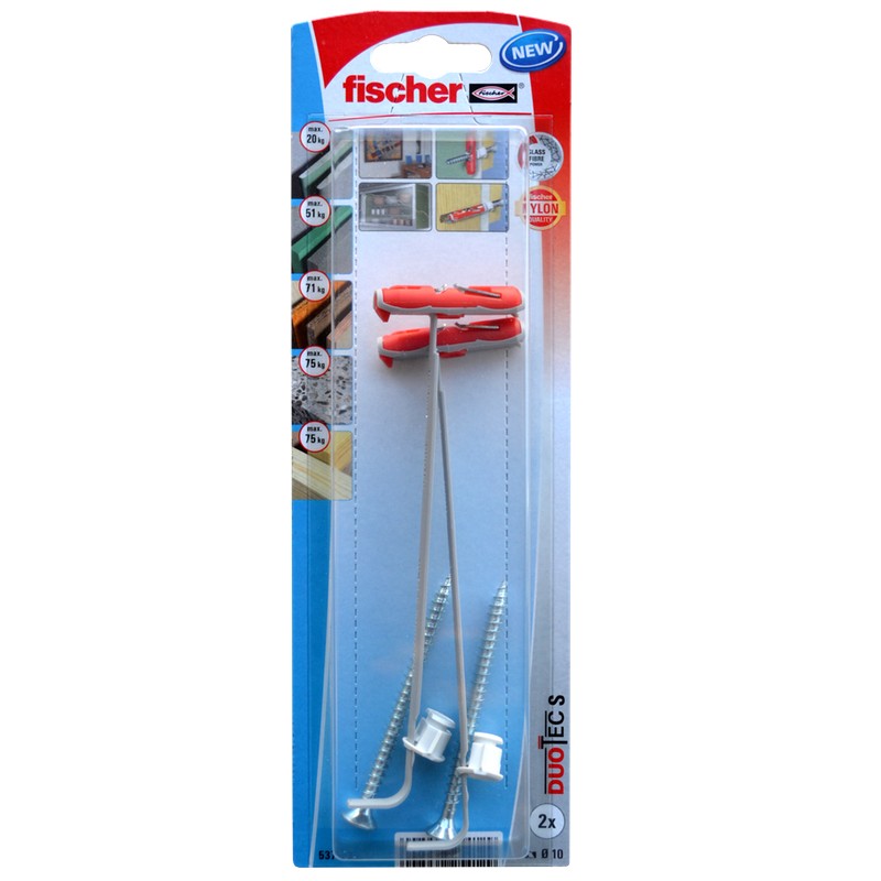 Tüüblid kipskartongile kruvidega 2tk.