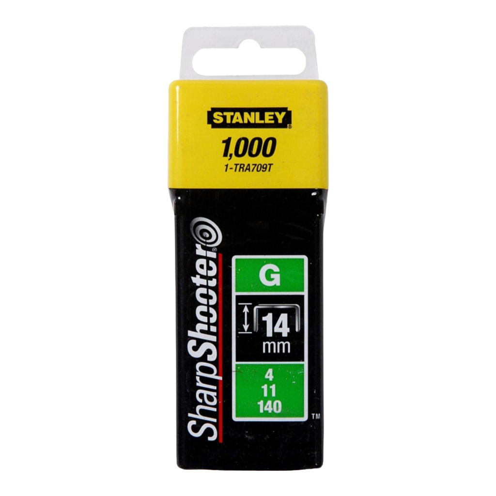 Stanley klambrid tüüp 140, 14 mm, 1000 tk