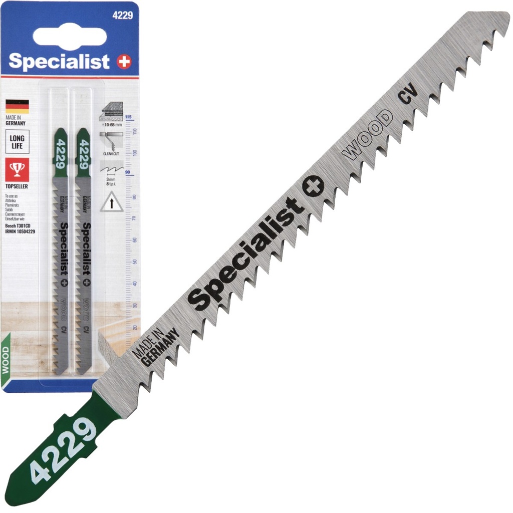 SPECIALIST+ tikksaetera 4229 (T301CD), 2 tk