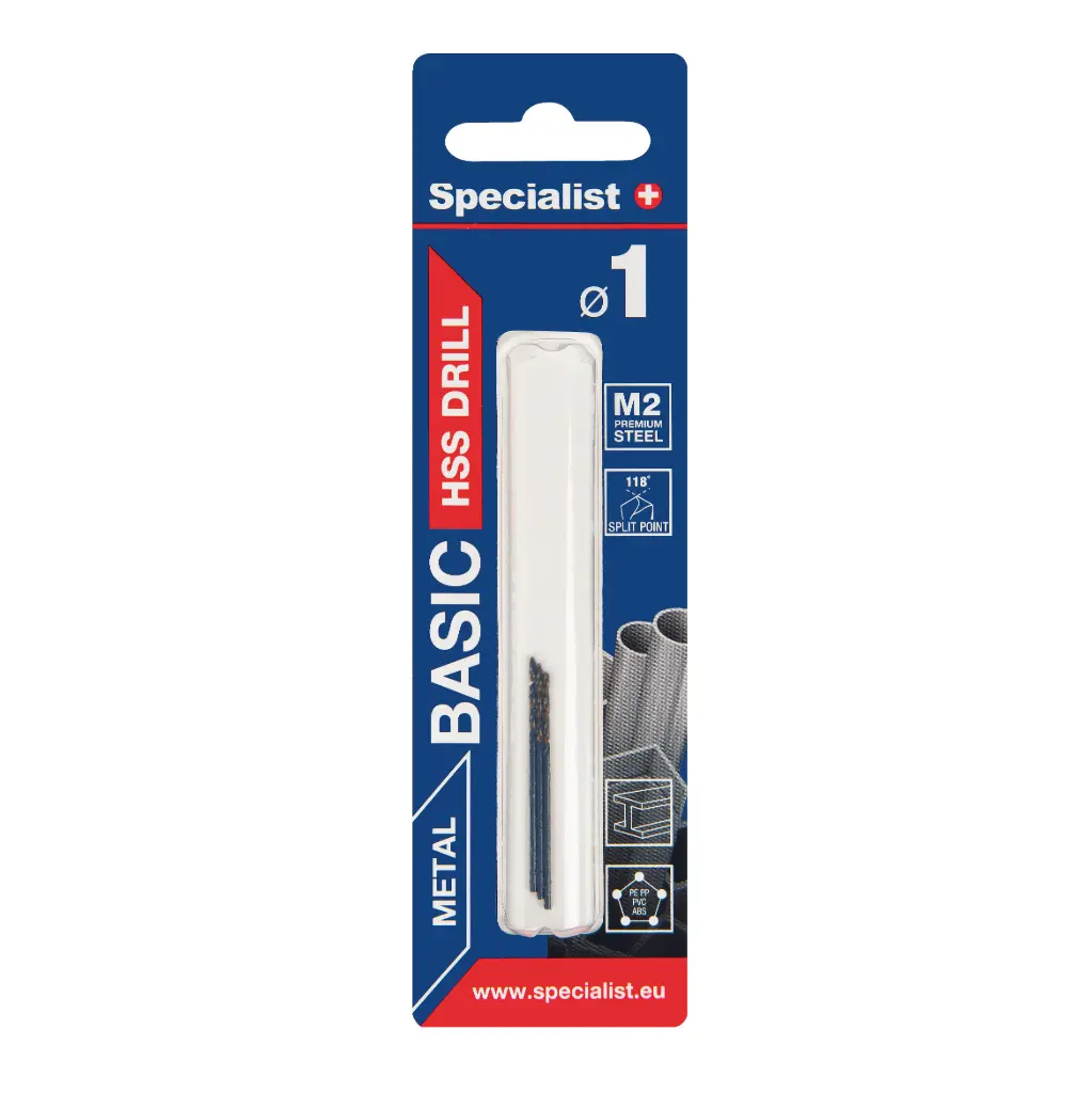 SPECIALIST+ metallipuur BASIC, 1 mm, 3 tk