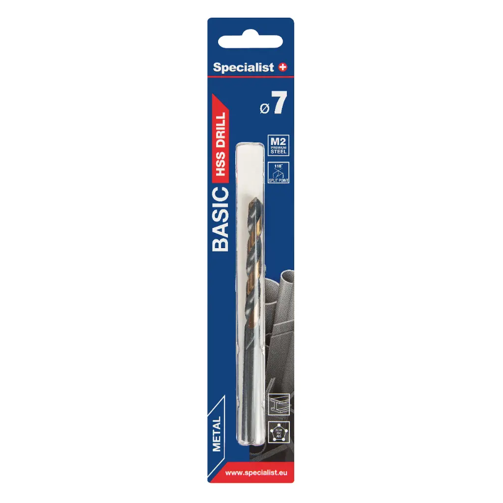 SPECIALIST+ metallipuur BASIC, 7 mm