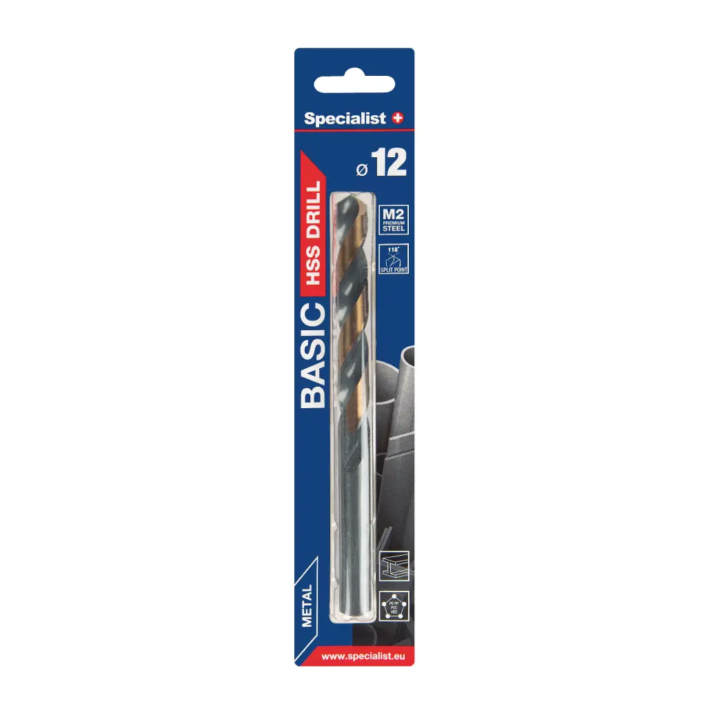 SPECIALIST+ metallipuur BASIC, 12 mm