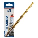 SPECIALIST+ metalo grąžtas TITAN, 1 mm, 2 vnt.