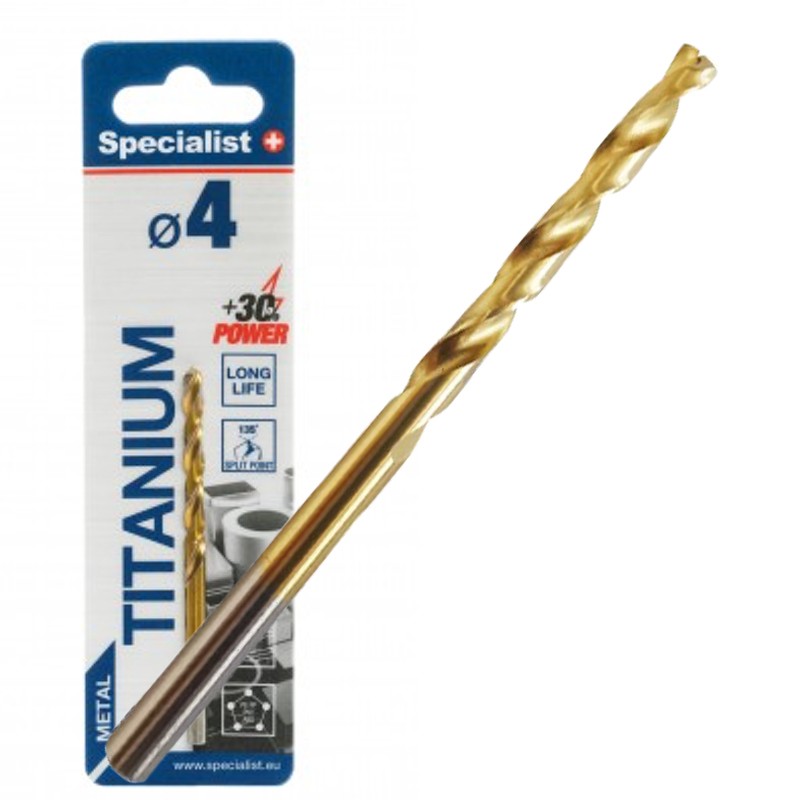 SPECIALIST+ metallipuur TITAN, 4 mm